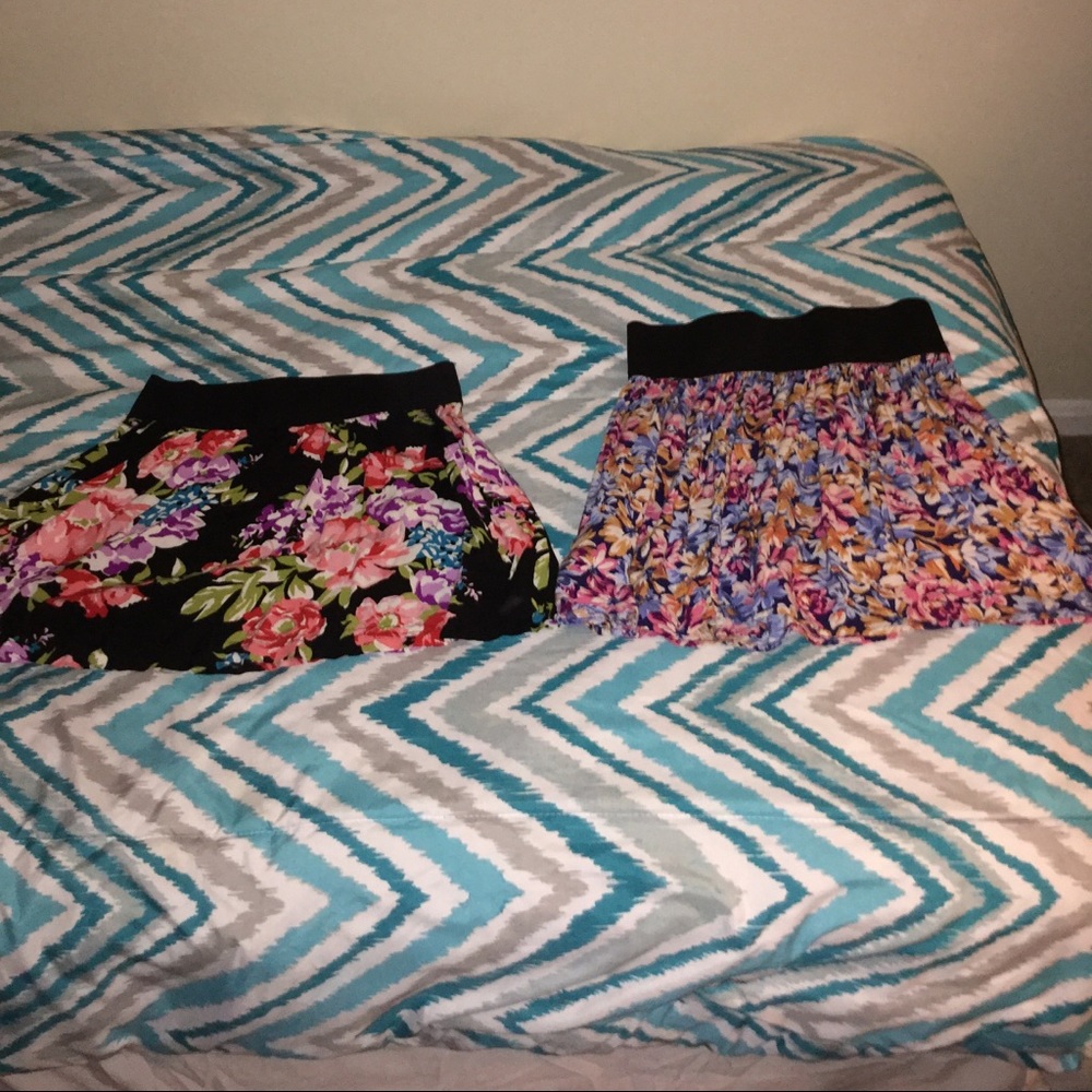 Two Flower Skirts.